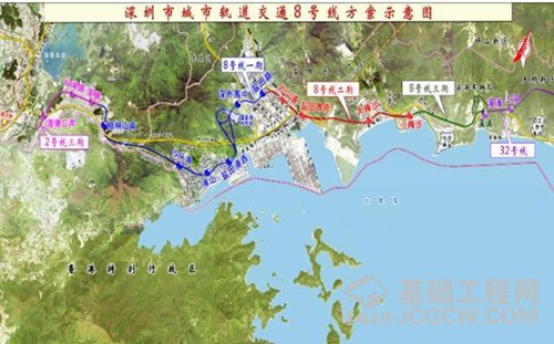 深圳地铁5号线西延,8号线二期开建 2025年,2024年分别