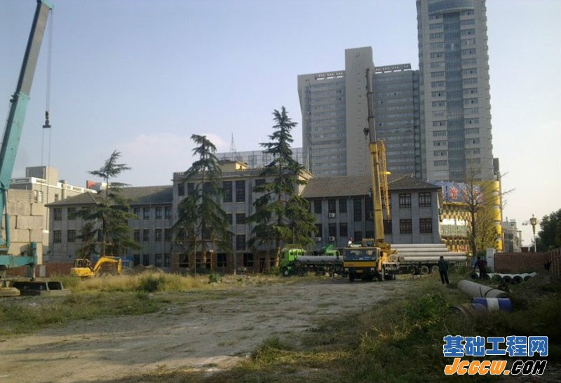 汇通国际广场桩基工程施工图集