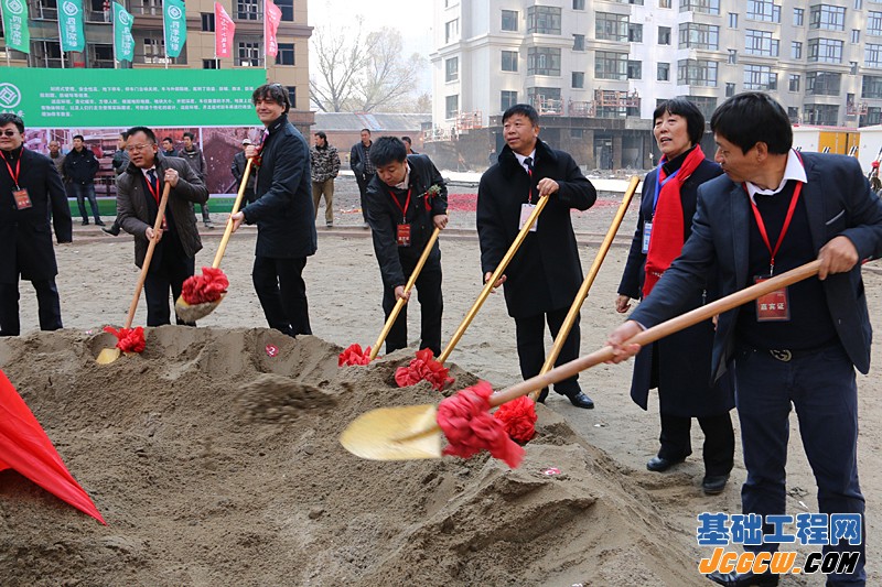 文博西畔四季快安地下智能停车库奠基仪式