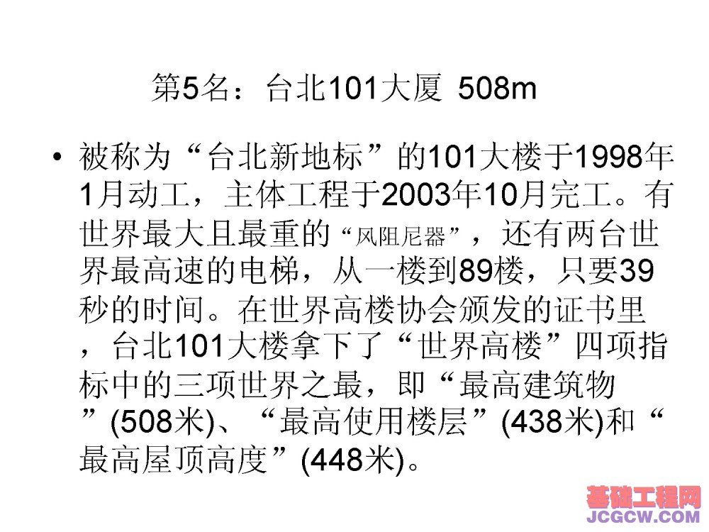 国内外最高超高层建筑实例看其进展