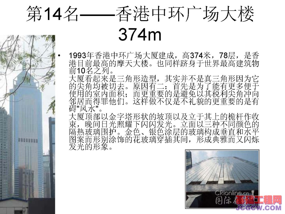 国内外最高超高层建筑实例看其进展