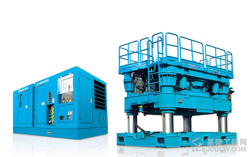 徐州盾安重工DTR2005H全套管全回转钻机施工案例